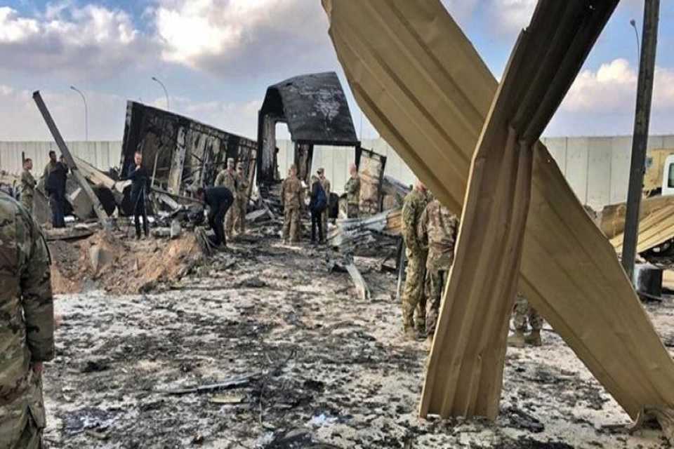  10 سەربازی ئەمریکی لە عەین ئەسەد بریندار بوون