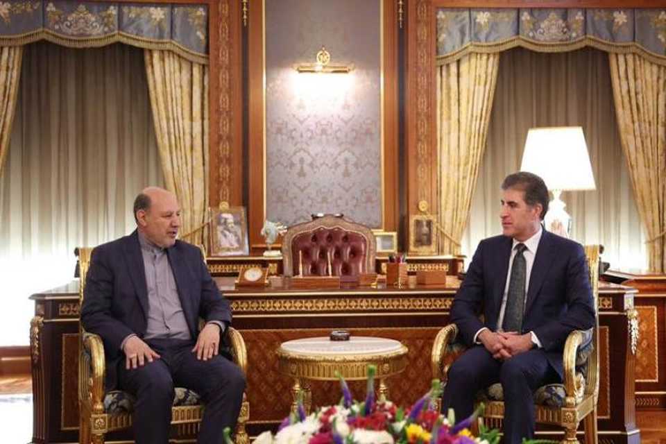 سەرۆکی هەرێمی کوردستان هیوای سەرکەوتن بۆ کۆنسووڵی ئێران دەخوازێت لە ئەرکی داهاتوویدا