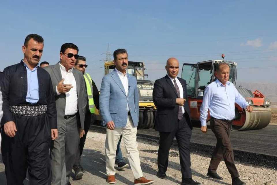 ڕێگای کەلار ـ دەربەندیخان تاوەکو کۆتایی ئەمساڵ تەواو دەکرێت
