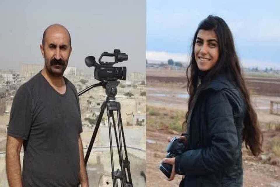 بەهۆی بۆردوومانی تورکیاوە؛ دوو ڕۆژنامەنوس گیانیان لە دەستدا