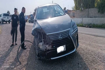 ڕووداوێکی هاتووچۆ بریندارێکی لێکەوتەوە