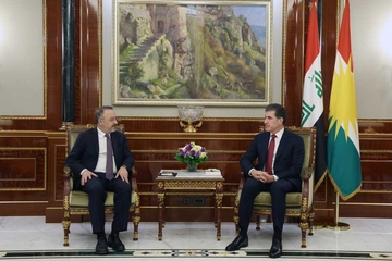 نێچیرڤان بارزانی و جێگری وەزیری دەرەوەی تورکیا تاوتوێی پرۆسەی ئاشتی دەکەن