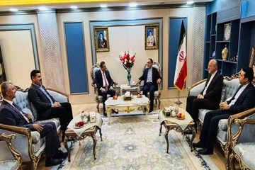 دیداری پارێزگاری سلێمانی لەگەڵ سەرکونسوڵی ئێران لە هەولێر
