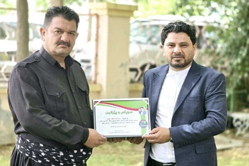 دەزگایی میدیایی ڕوانگە خەڵات دەکرێت 