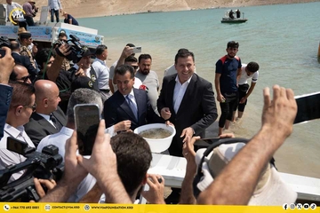 هەڵمەتی دانان و ڕۆکردنی پەنجەماسی لە بەنداوی دوکان بەڕێوە چوو