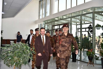 وەفدێکی پاسەوانی سنوری عێراق سەردانی کرماشان دەکات