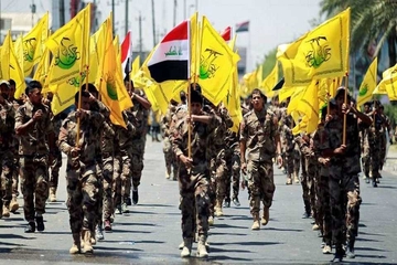  ئەمەریکا نیگەرانی خۆی بەرامبەر بە هێزەکانی حەشدی شەعبی دەردەبڕێت